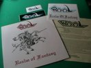 GRAAL 2LP PRIVATE ITALIAN METAL  STICKERS 200 COPIES