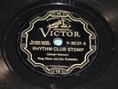 KING OLIVER JAZZ 78 RPM  RHYTHM CLUB STOMP  V-38137  E+