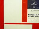 W. Furtwangler BEETHOVEN Symp. 7 VdP QALP 115 NM