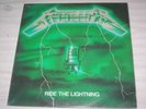 METALLICA RIDE THE LIGHTNING - FRENCH 1st issue