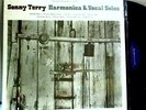 Sonny Terry Harmonica & Vocal Solo Folkways 32035 NM