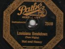 78 RPM Hot and Heavy Pathe Actuelle 7510 in V RARE