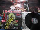 IRON MAIDEN LP Killers 1st Press w/Poster Japan