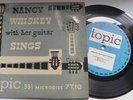 NANCY WHISKEY SINGS. Rare Topic Mini LP