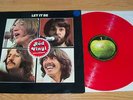 RARE BEATLES LET IT BE LP - RED VINYL SWEDISH PRESS 78