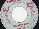 Doo-Wop 45 Wheeler Dealer 501 Buddy White Bel Hops Rare