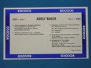 ADOLF BUSCH Busoni/Bach Canadian Violin  NM