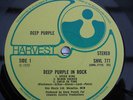 Deep Purple IN ROCK UK LP 1ST A2/B1 NO EMI LOGO NMINT