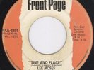 Funk 45-Lee Moses-Time And Place-Front Page-Hear 