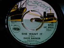 SHE WANT IT - DAVE BARKER