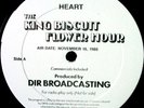 KING BISCUIT FLOWER HOUR Heart Nov 16, 1986 2 lp M-