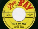 RARE ROCKIN 45 RPM by ALVIE SELF on Don Ray DR-5960
