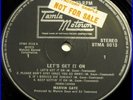 MARVIN GAYE LP UK Lets Let's get it TAMLA Motown PROMO