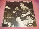 PAUL McCARTNEY RAVING ON LP 1985 UK SANDWICH RECORDS