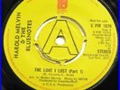 Harold Melvin The Bluenotes FUNK Demo PROMO Love I Lost