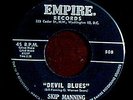 Skip Manning...Devil Blues/Ham n' Eggs  Empire 508 Rare