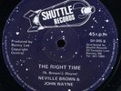Neville Brown & John Wayne - The Right Time UK 12