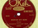 Okeh 8592 Clarence Williams w KING OLIVER in E+ LAZY MA