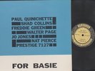 PAUL QUINICHETTE - FOR BASIE - ORIG. 50TH ST. JAZZ LP