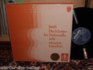 Maurice Gendron Bach Violoncello Philips 3LP Solo Cello