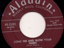 Chuck Higgins Come On And Blow Your Horn - Aladdin  Vg+