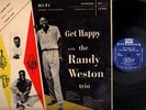 JAZZ LP Randy Weston Trio GET HAPPY Riverside ORIG