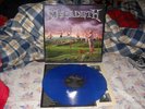 MEGADETH-YOUTHANASIA LP BLUE VINYL ORIGINAL RARE GTF
