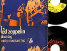 LED ZEPPELIN - Black Dog 45s 1972 FRENCH PS Yellow+Red
