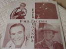 4 LEGENDS LP WEBB PIERCE/MEL TILLIS/FARON YOUNG/LEWIS