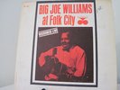 Big JOE WILLIAMS At Folk City LP - Bluesville 1067