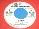 NEIL YOUNG Old Man/Needle 45 Reprise Promo NM/Unplayed