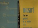 LEOPOLD WLACH clarinet MOZART Q'tet  WESTMINSTER LP/NM-
