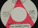 FRENCH FRIES/SLY AND FAMILY STONE 45 DANSE A LA MUSIQUE