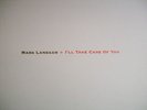 MARK LANEGAN I'll Take Care Of You Vinyl LP RARE Dulli