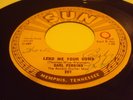 CARL PERKINS Lend Me Your Comb Orig. SUN 287 SIGNED 45