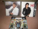 MICHAEL JACKSON 3 LP'S THRILLER/BAD/DANGEROUS NR MINT
