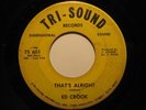 Northern Soul 45 ED CROOK on TRI-SOUND Alright HEAR
