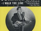 JOHNNY CASH I Walk The Line SUN 7