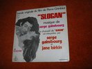 SERGE GAINSBOURG RARE 1969 BOF SLOGAN PHILIPS 45 TOURS