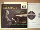 Wilhelm Backhaus MOZART Rare Orig. UK LP Decca SXL 2214