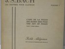 BACH The Art of Fugue Isolde AHLGRIMM Harpsichord LP