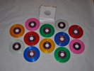 Beatles Set of 12 Jukebox Colored Vinyl 45's - Mint