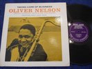 OLIVER NELSON -Taking Care of Business on New Jazz VG++