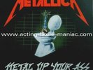 Metallica - Metal Up Your Ass - 1st Press Blue Vinyl