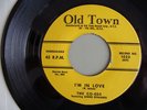 THE CO-EDS Coeds Rare 1950's Doo-Wop OLD TOWN 1033  VG+