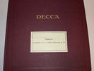 4x78rpm DECCA AK. 2151/4 SCHUMANN SYM. 1 PIERO COPPOLA