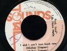 Mickey Simpson - I and I Can't Turn Back Now JA 45 ??