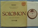 SOLOMON & MENGES Beethoven  ORIG W/G BSD 751 UK-58 NM