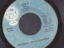 CYNTHIA & IMAGINATIONS HEY BOY/LOVE IS REAL 45 RPM 4074