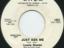 HEAR-Rare Northern Soul 45-Lenis Guess-ORIGINAL-Just As